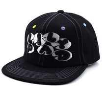 Load image into Gallery viewer, Black hat but its hella coloUrful.